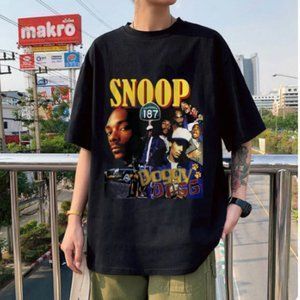 Hot Sale T-shirts Snoop Doggy Dogg Cartoon Fashion For Couple New Shirts Short